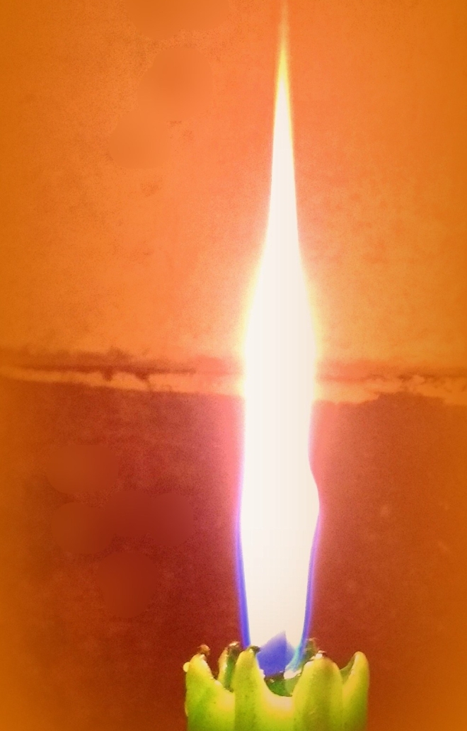 Elemental Existence - An image of the flame of a candle